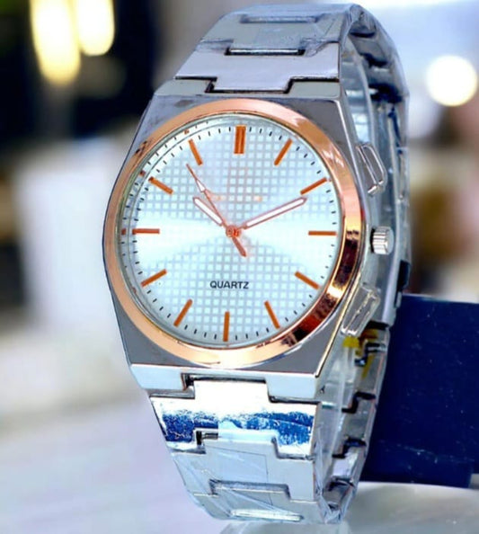 Classy | Watch For Men | Luxury Mens Quartz Movement Colorful Stainless Steel Chain watches waterproof | Top Quality Stainless Steel chain Heavy Built  Business Fashion casual Watch for Men (Perfect Gift For Men & Women)