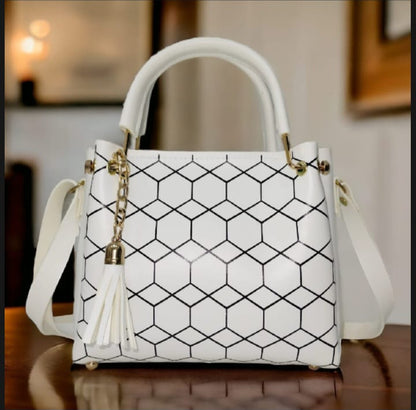 Handbags For Girls - Hand Bags - Shoulder Bag With long belt - handbag for Girls Ladies - Designer Handbags Bags for Women - Trendy Purse - latest Design - Easy to carry