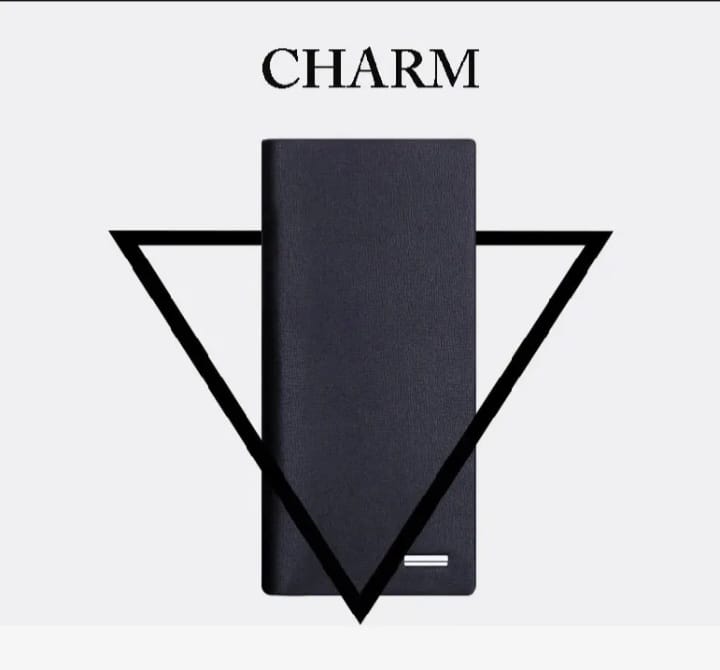 Men's Long Slim wallet Microfibre Leather Long Purse - Ultra Slim and Business Luxurious 7 Finest Quality