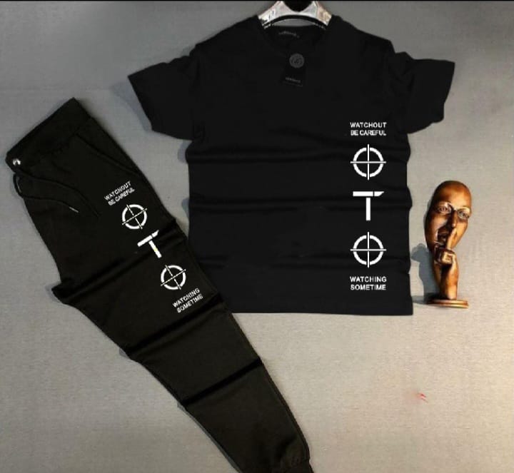 Summer Collection OTO Pronted Tracksuit T-shirt & Trouser Trendy Fashion Arrival Gym Sports Outdoor Casual Wear tshirt Track Suits forr Men at Full Circle Clothing