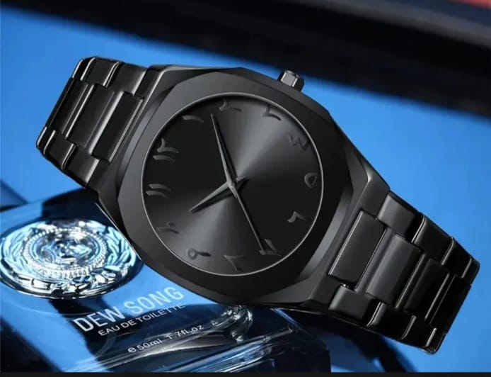 Black Arabic Aura Watch (Fiber)