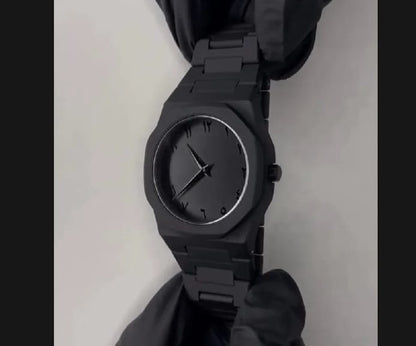 Black Arabic Aura Watch (Fiber)