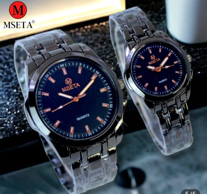 New Arrival......!!   MSETA Couple Watch Original Premium Quality | Premium Quartz | Steel Back | For Luxury Lifestyle