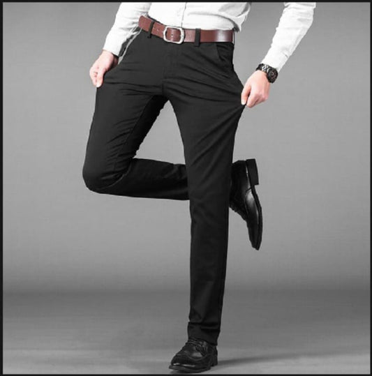 Navy Blue and black Dress Pant for men & Boys | Office wear % Formal wear pants| Plain Blue Pant Black