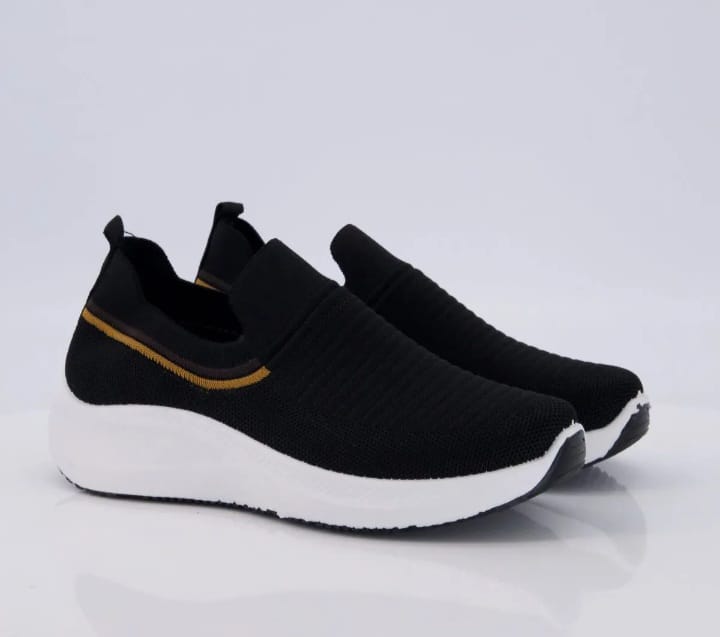 Black camel Shoes For Mens | Walking Casual Sketchers Sneaker | Super Comfort 8507