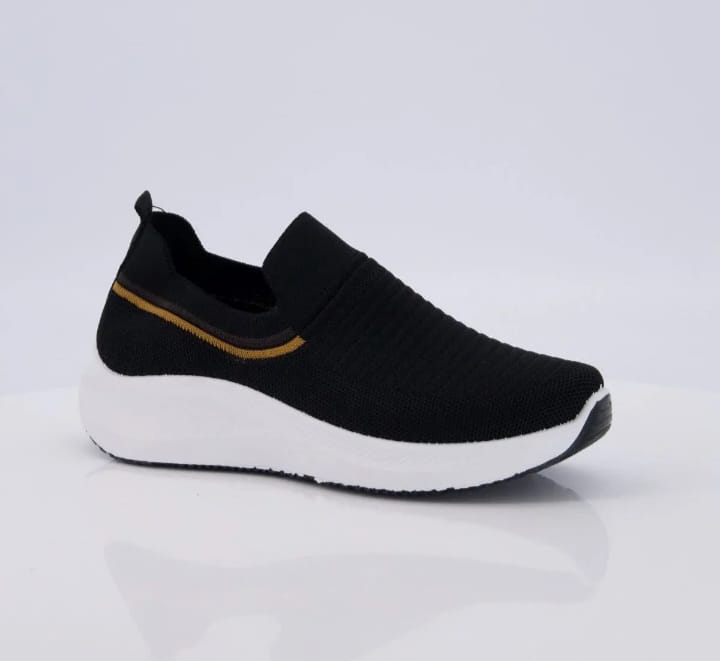 Black camel Shoes For Mens | Walking Casual Sketchers Sneaker | Super Comfort 8507