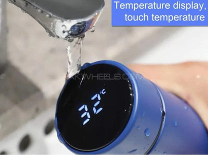 Temperature Water Bottle - LED Temperature Display, Hot Cold vaccum Flasks, Stainless Steel Thermos - LED 500 ML Smart Thermos