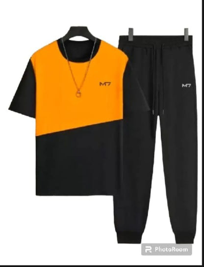 Poleyster Printed Track Suit Summer Winter Track Suit For Men Boys
